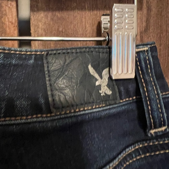 ~SOLD~American Eagle Dark Wash size 8 Long Jeans - Picture 5 of 11